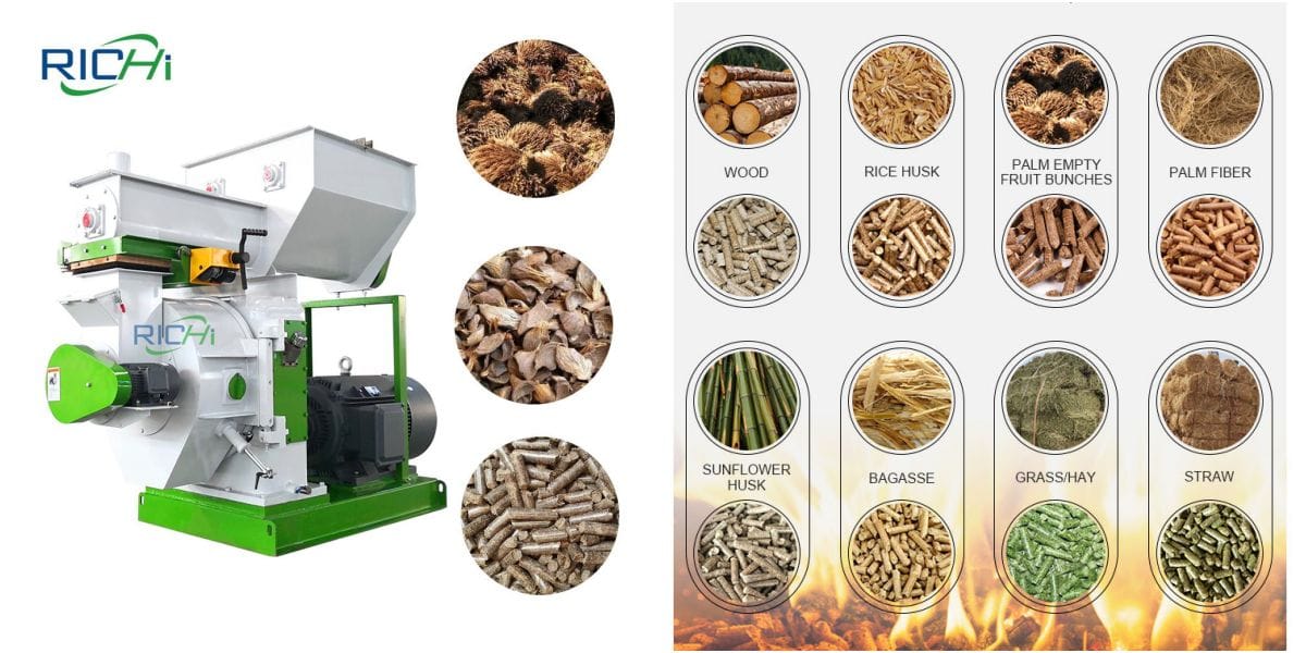 Palm Fiber Pellet Machine